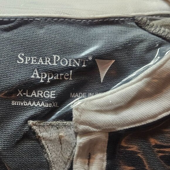 SpearPoint Apparel Mens X-Large Raglan Sleeve Henley Shirt - Picture 12 of 13